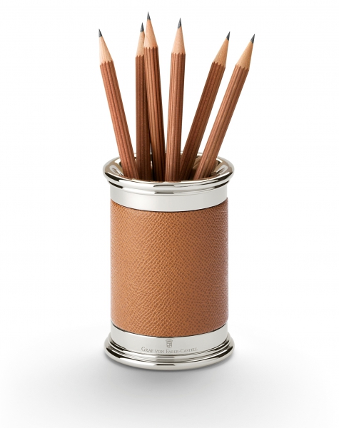 SUPORT INSTRUMENTE DE SCRIS METAL/PIELE MARO Graf Von Faber Castell [2]